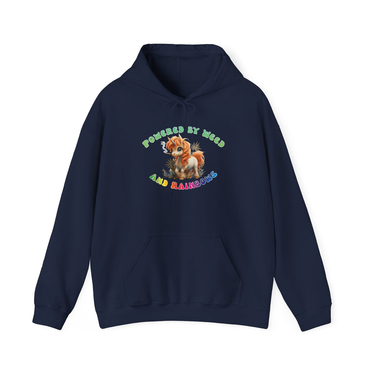 Stoner Unicorn Hoodie - Unisex Hooded Sweatshirt