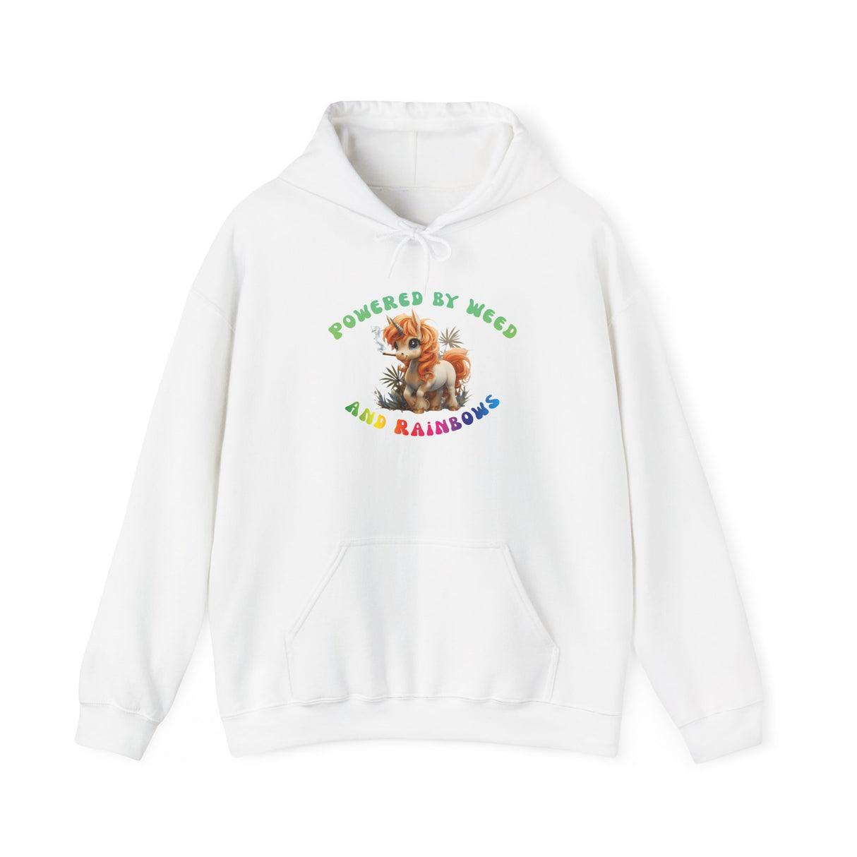 Stoner Unicorn Hoodie - Unisex Hooded Sweatshirt