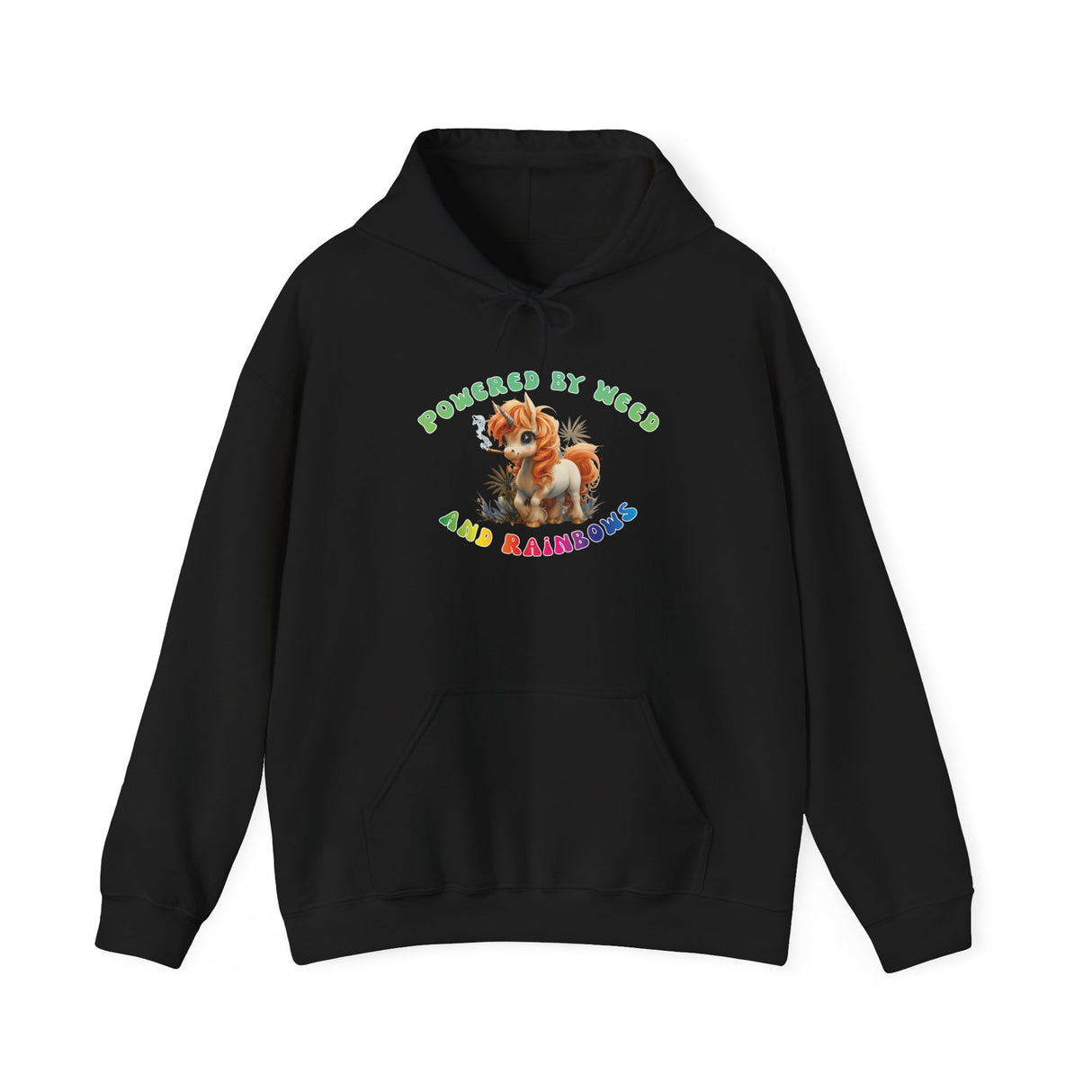 Stoner Unicorn Hoodie - Unisex Hooded Sweatshirt