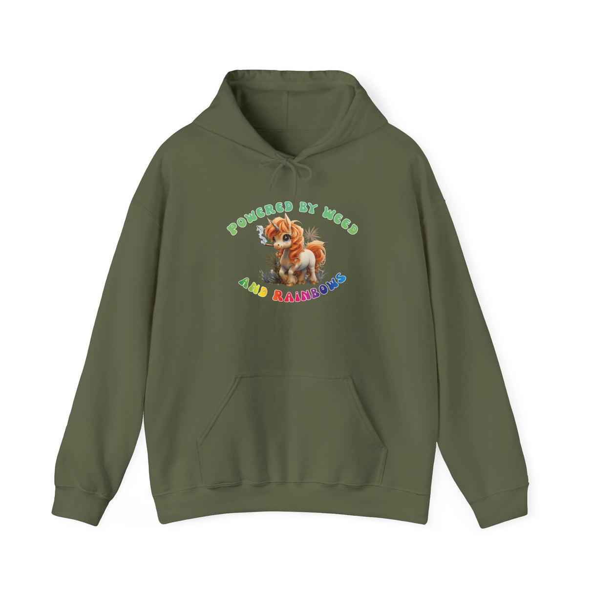 Stoner Unicorn Hoodie - Unisex Hooded Sweatshirt