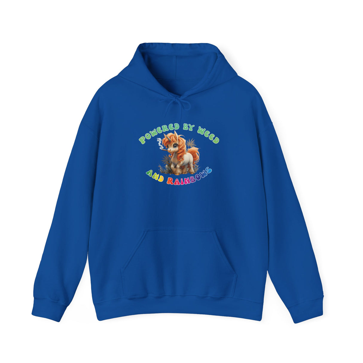 Stoner Unicorn Hoodie - Unisex Hooded Sweatshirt