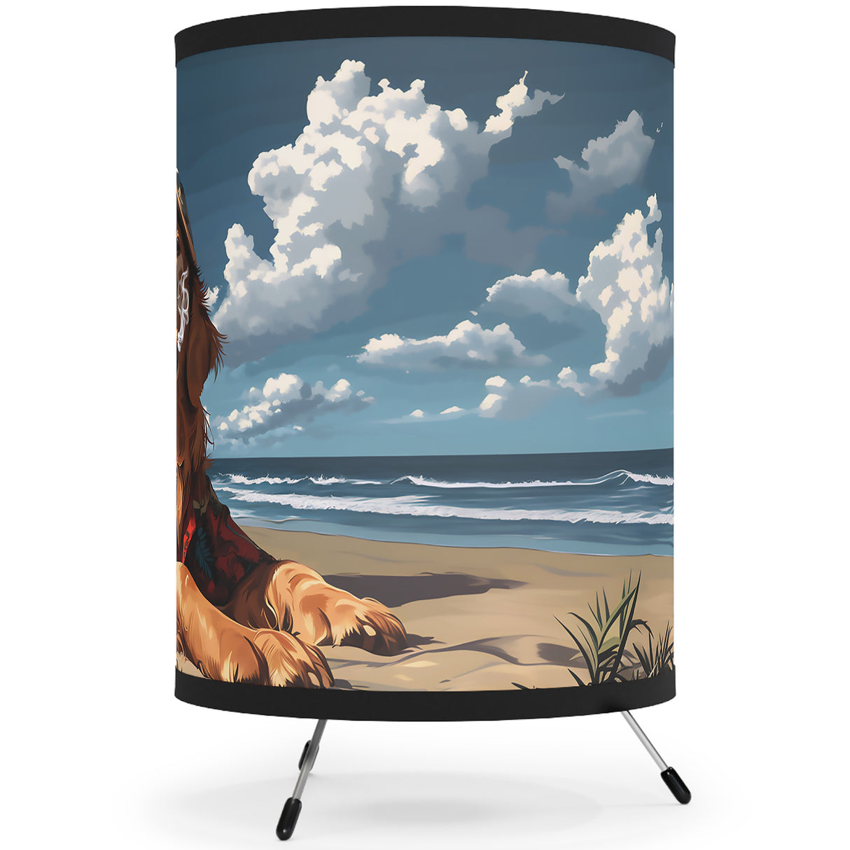 Stoner Dog Tripod Lamp – Weed Lamp for Chill Vibes & Stoner Decor