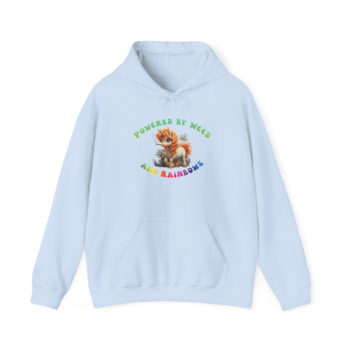 Stoner Unicorn Hoodie - Unisex Hooded Sweatshirt