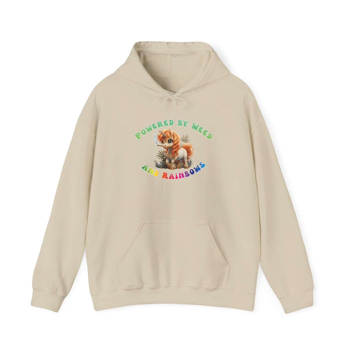Stoner Unicorn Hoodie - Unisex Hooded Sweatshirt