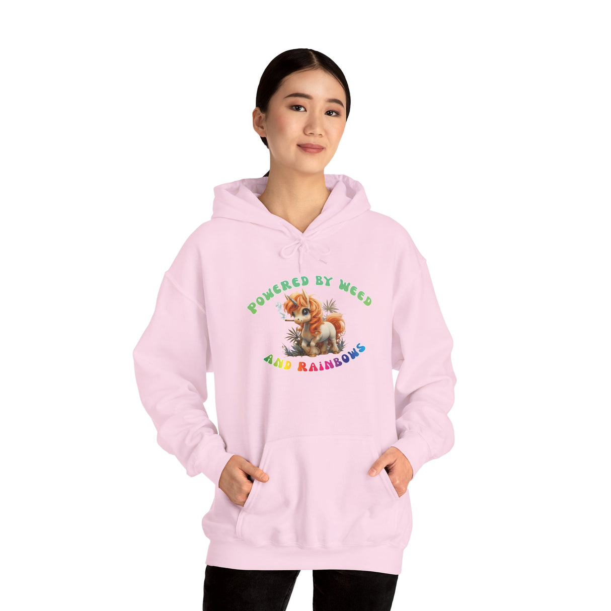 Stoner Unicorn Hoodie - Unisex Hooded Sweatshirt
