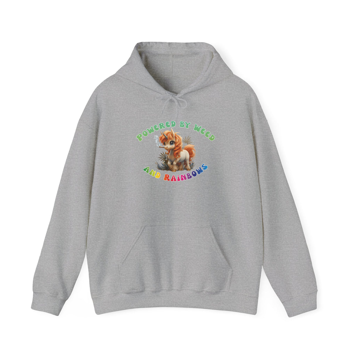 Stoner Unicorn Hoodie - Unisex Hooded Sweatshirt