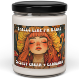 “Smells Like I’m Baked” – Psychedelic Forest Babe Candle | 9oz Soy Candle for Stoner Vibes, Chill Seshes & Trippy Decor