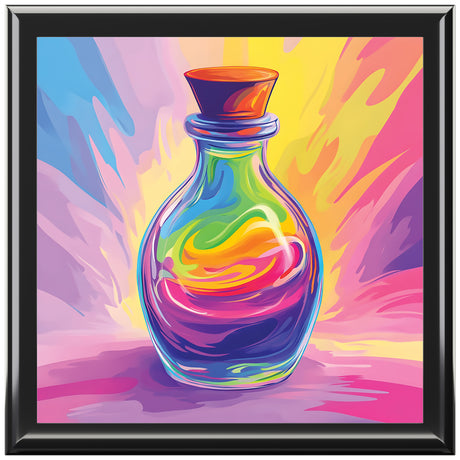 Trippy Gloss Stash & Jewelry Box – Rainbow Potion Art