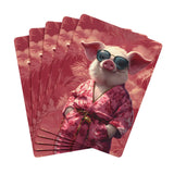The Pimp Pig – Stoner Playing Cards with Swagger
