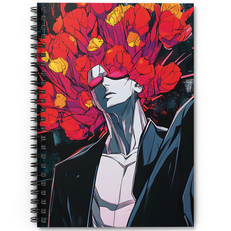 Creative Writing Notebook for High Minds – Spiral Journal for Inspired Thoughts