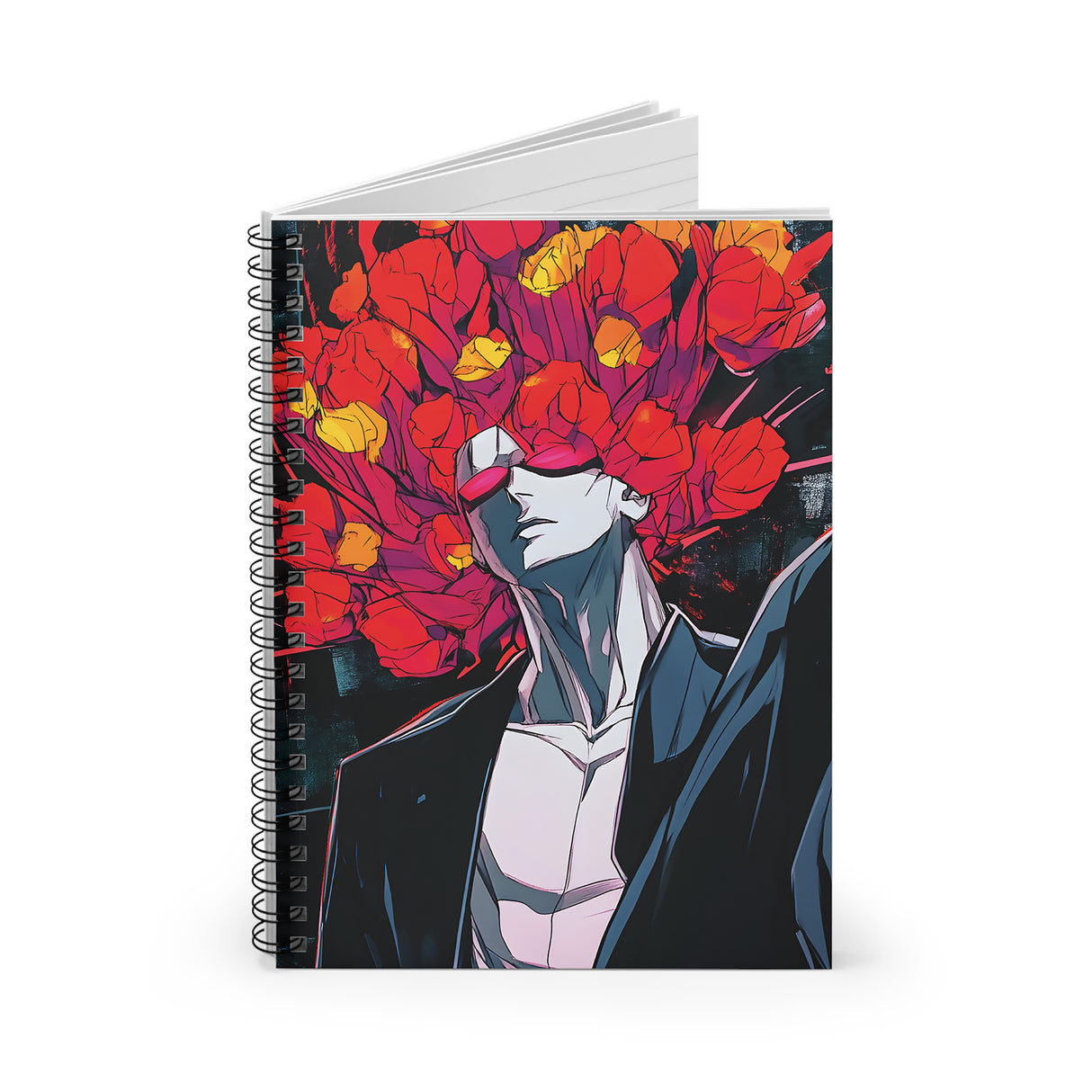 Creative Writing Notebook for High Minds – Spiral Journal for Inspired Thoughts