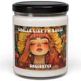 “Smells Like I’m Baked” – Psychedelic Forest Babe Candle | 9oz Soy Candle for Stoner Vibes, Chill Seshes & Trippy Decor