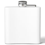Stoner Hip Flask with Panda Design – Cute 6oz Stainless Steel Flask | Gift for Stoners, Kawaii Drinkware