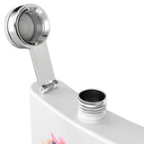 Stoner Hip Flask with Panda Design – Cute 6oz Stainless Steel Flask | Gift for Stoners, Kawaii Drinkware
